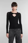 Isabel Marant Vandalia Ruched Blouse In Black