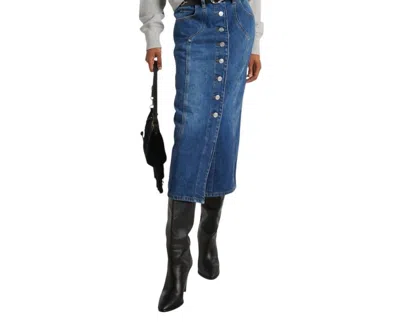 Isabel Marant Vandy Skirt In Blue