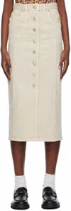 Isabel Marant Regular Fit Tilauria Skirt In White
