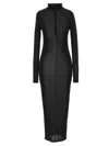 Isabel Marant Vanessa Fitted Midi Dress In Black
