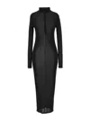Isabel Marant Vanessa Fitted Midi Dress In Black