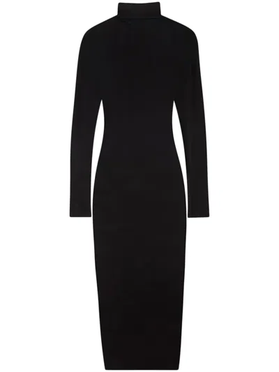 ISABEL MARANT VANESSA ROLL-NECK MIDI DRESS