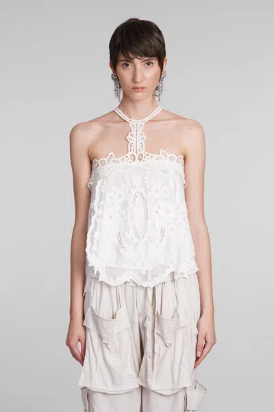 Isabel Marant Vannel Tank Top In White