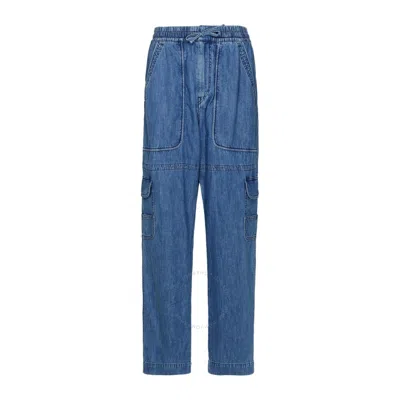 ISABEL MARANT ISABEL MARANT VANNI DRAWSTRING TAPERED PANTS