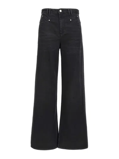Isabel Marant Lemony Jeans In Black