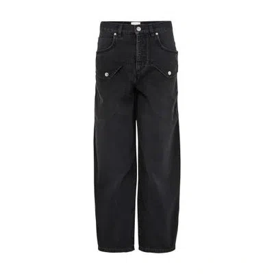 Isabel Marant Varda Jeans In Black