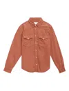 Isabel Marant Vasco Shirt In Orange