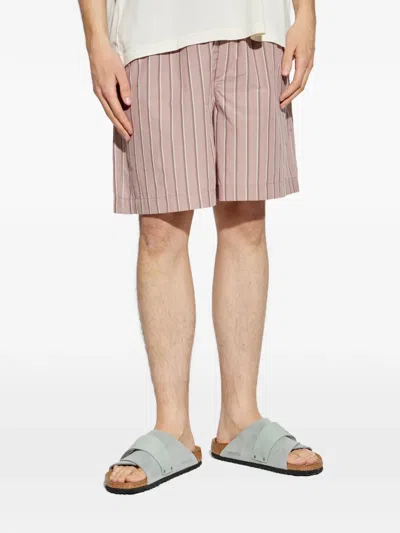 Isabel Marant Vataya Striped Shorts In Multi