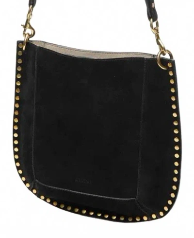 Isabel Marant Velvet Bag In Black