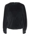 Isabel Marant Crew Neck Long-sleeved T-shirt In Black