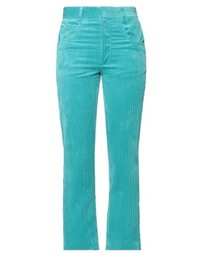 Isabel Marant Velvet Straight-leg Trousers In Green