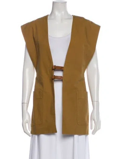 Pre-owned Isabel Marant Vest In Brown