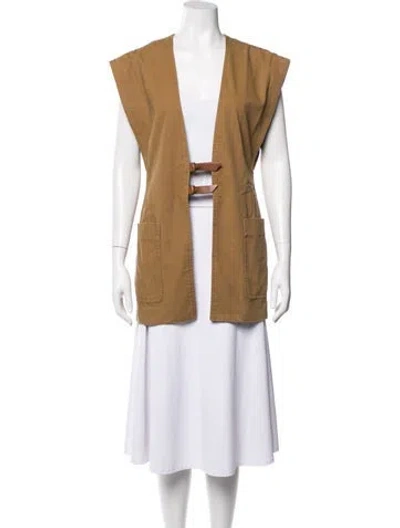 Pre-owned Isabel Marant Vest In Brown