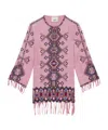 Isabel Marant Zayana Sequined Silk Minidress In Antique Pink