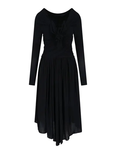 ISABEL MARANT DRAPED MAXI DRESS