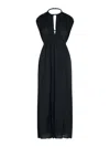 Isabel Marant Women's Joya Cotton Long Dress In Black