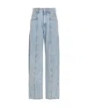 Isabel Marant Joanny Mid-rise Wide-leg Jeans In Blue