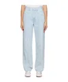 Isabel Marant Blue Vetan Jeans In White