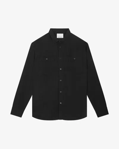 Isabel Marant Vhelynton Shirt In Black