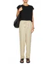 Isabel Marant Viamao Wide Eg Pants In Ecru In White