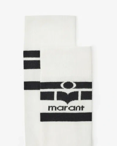Isabel Marant Viby Socks In White