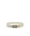 Isabel Marant Vickia Leather Belt In Orange