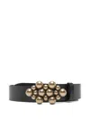 Isabel Marant Vickia Buckle Belt In Black