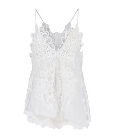 Isabel Marant Victoria Sleeveless Top In White