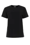 Isabel Marant Ribbed Cotton T-shirt In Black
