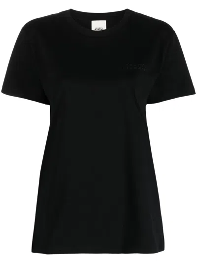 Isabel Marant Vidal Cotton T-shirt In Black