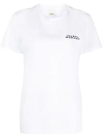ISABEL MARANT ISABEL MARANT VIDAL LOGO COTTON T-SHIRT