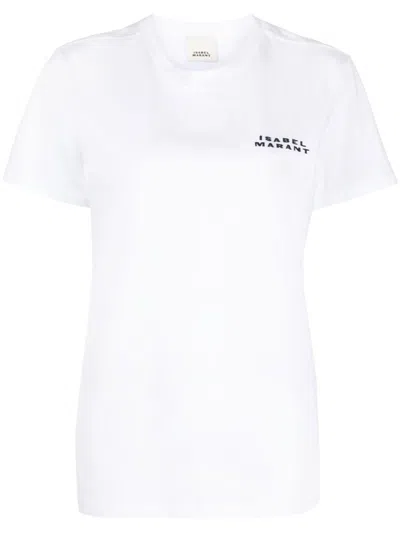 ISABEL MARANT ISABEL MARANT VIDAL LOGO COTTON T-SHIRT