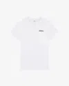 Isabel Marant Women Vidal Logo Cotton T-shirt In White