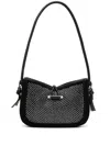 Isabel Marant Vigo Suede Shoulder Bag In Black