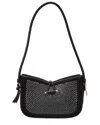Isabel Marant Vigo Suede Shoulder Bag In Black
