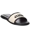 ISABEL MARANT VIKEE CANVAS & LEATHER SANDAL