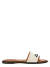 Isabel Marant Vikee Leather-trimmed Canvas Sandals