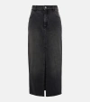 ISABEL MARANT VINEA DENIM MAXI SKIRT