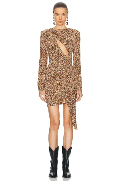 Isabel Marant Vinia Dress In Cinnamon