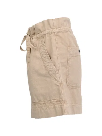 Pre-owned Isabel Marant Vintage 2010-2020s Ipolyte Denim Shorts In Neutral