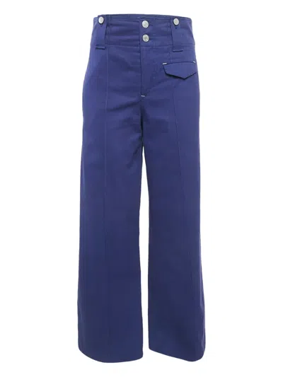 Pre-owned Isabel Marant Vintage Button-detail Trousers