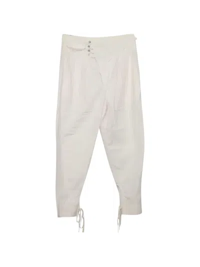 Pre-owned Isabel Marant Vintage Buttoned Trousers In Pink