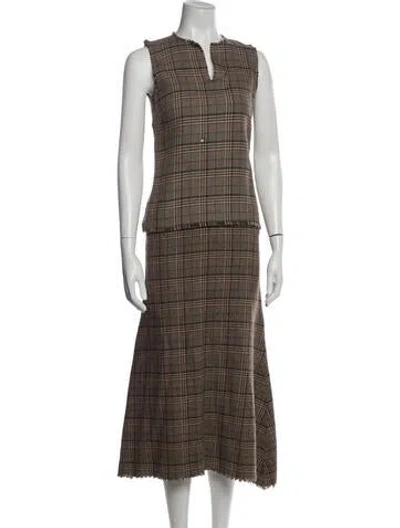 Pre-owned Isabel Marant Vintage Cashwool Pant Set In Brown