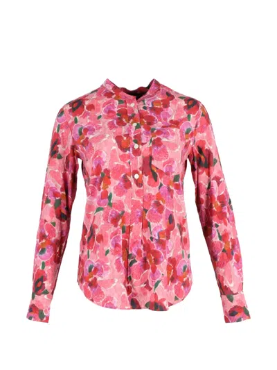 Pre-owned Isabel Marant Vintage Floral Shirt In Pink