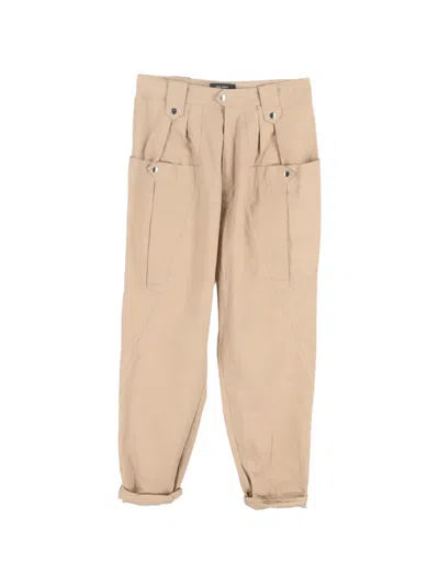 Pre-owned Isabel Marant Vintage Four-pocket Cargo Pants In Neutral