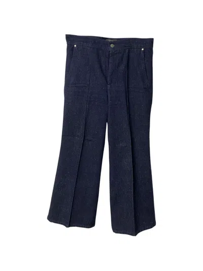 Pre-owned Isabel Marant Vintage High-waist Flared Jeans In Blue