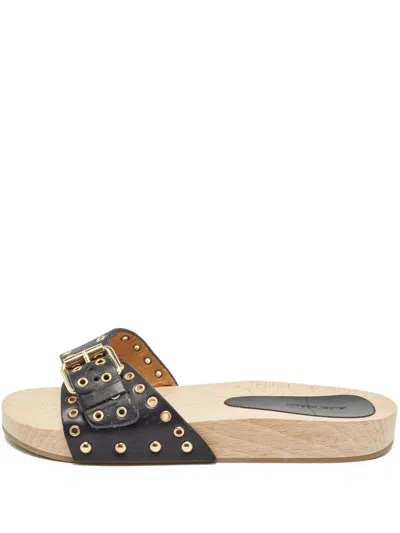 Pre-owned Isabel Marant Vintage Jaso Eyelet-detailing Sandals
