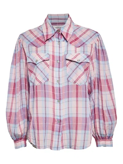 Pre-owned Isabel Marant Vintage Plaid Pocket Shirt