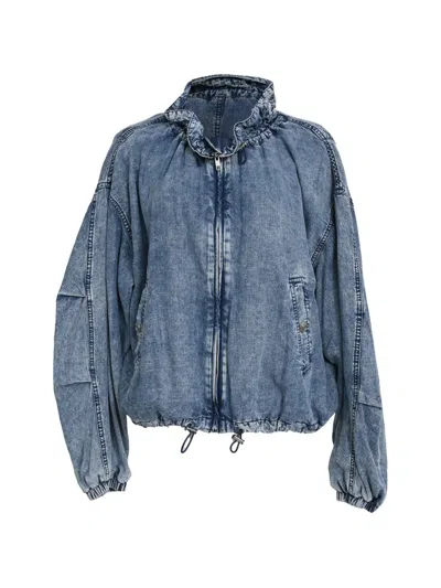 Pre-owned Isabel Marant Vintage Plume Denim Jacket In Blue
