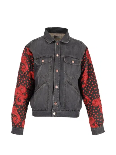 Pre-owned Isabel Marant Vintage Quilted Panelled Jacket In Gray